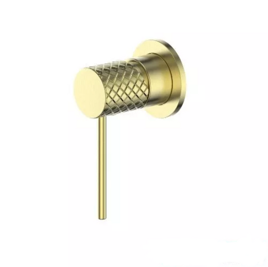Greens Trance Shower Mixer - Brushed Brass