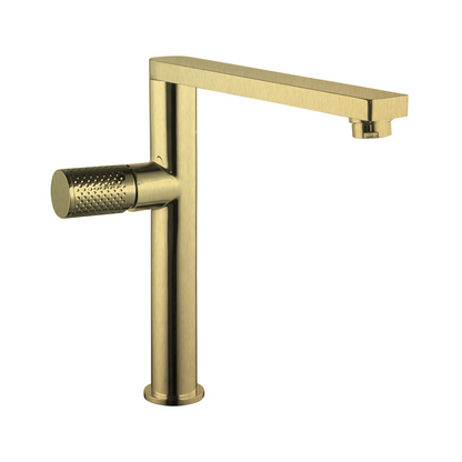 The GABE Sink Mixer - Brushed Gold
