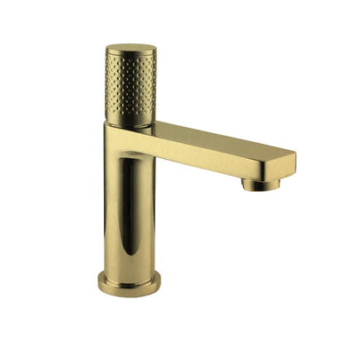 The GABE Standard Basin Mixer - Brushed Gold