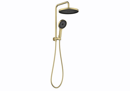 The Gabe Twin Shower - Brushed Gold