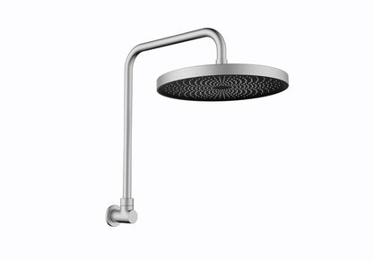 The Gabe Gooseneck Shower - Brushed Nickel