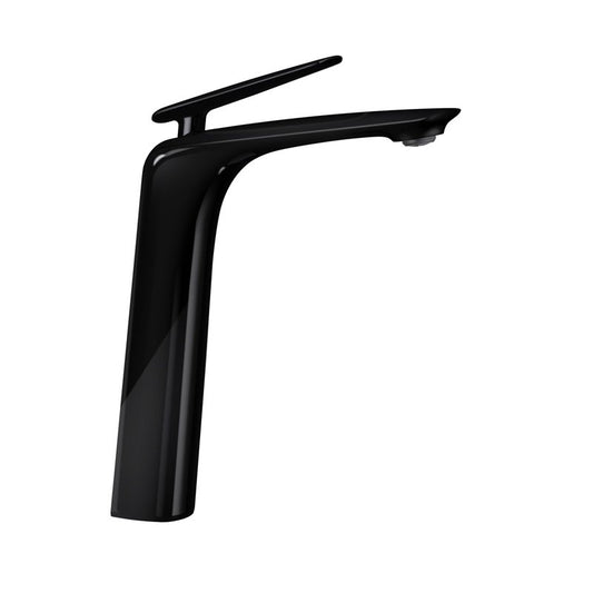 Bellino High Gloss Black Tall Basin Mixer