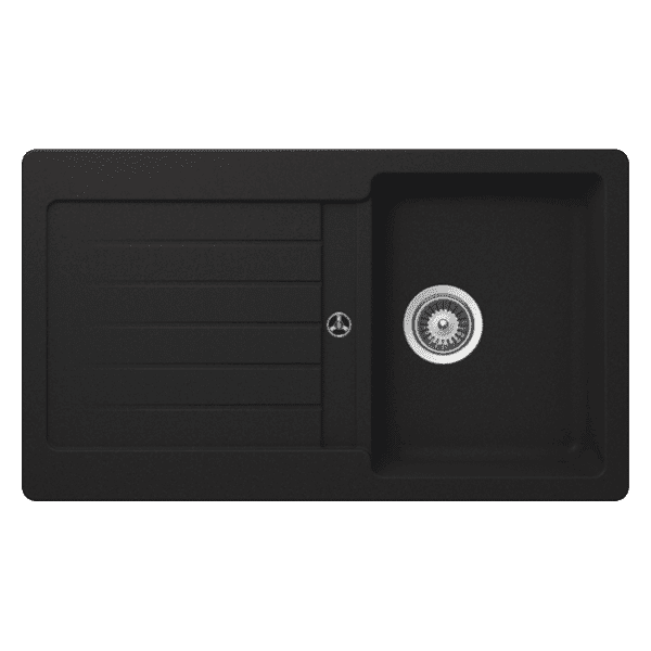 TYPOS D100 ONYX SINGLE BOWL SINK