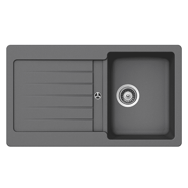 TYPOS D100 CROMA SINGLE BOWL SINK