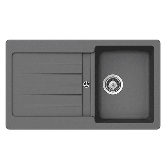 TYPOS D100 CROMA SINGLE BOWL SINK