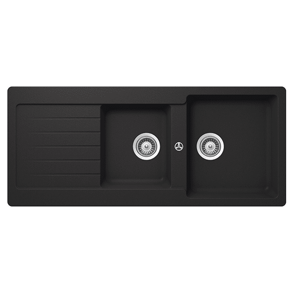 TYPOS D200 ONYX 1 & 3/4 BOWL SINK