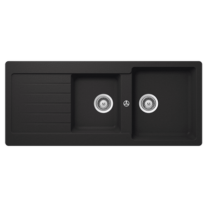 TYPOS D200 ONYX 1 & 3/4 BOWL SINK