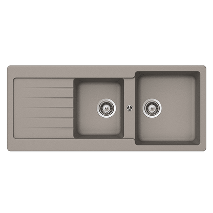 TYPOS D200 CONCRETE 1 & 3/4 BOWL SINK