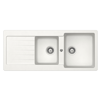 TYPOS D200 ALPINA 1 & 3/4 BOWL SINK