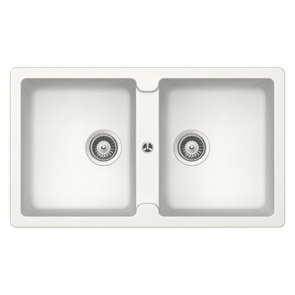 TYPOS N200 ALPINA DOUBLE BOWL SINK