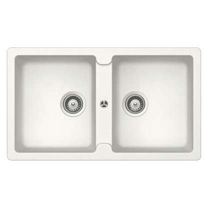 TYPOS N200 ALPINA DOUBLE BOWL SINK