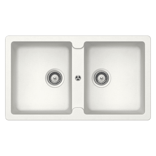 TYPOS N200 ALPINA DOUBLE BOWL SINK
