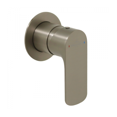 O.Novo Shower Mixer Trim Brushed Nickel
