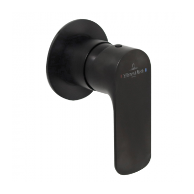 O.Novo Shower Mixer Trim Matte Black