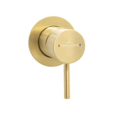 Vita Shower Mixer Trim Brushed Gold