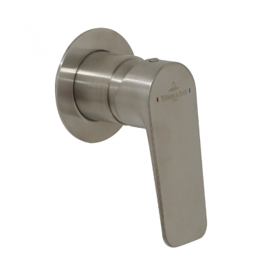 O.Novo Style Shower Mixer Trim Brushed Nickel