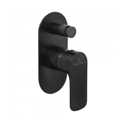 O.Novo Diverter Mixer Trim Matte Black