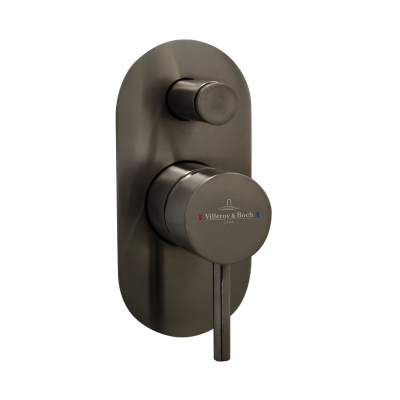 Vita Diverter Mixer Trim Gun Metal