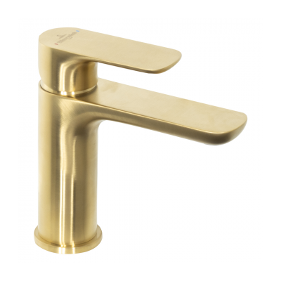 O.Novo Basin Mixer Brushed Gold