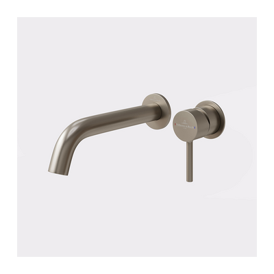 Vita 25 Wall Mounted Basin Trim Brushed Nickel