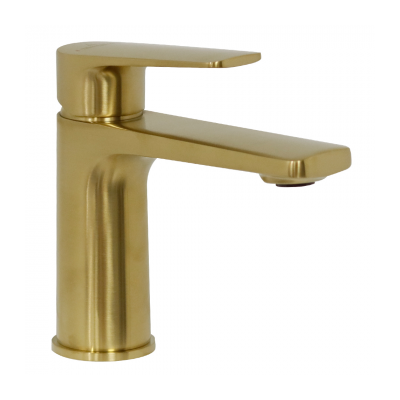 O.Novo Style Basin Mixer Brushed Gold