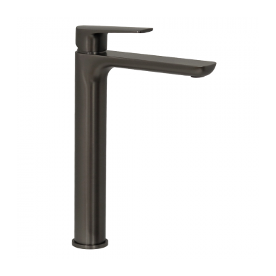 O.Novo Style Vessel Basin Mixer | Gun Metal