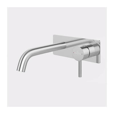 Vita 35 Rectangular Wall Mounted Basin/Bath Mixer Trim