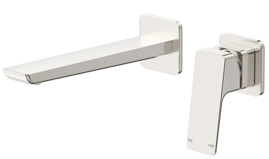 Tiago Wall-Spout Combo - 2P - TRIM KIT ONLY Brushed Nickel