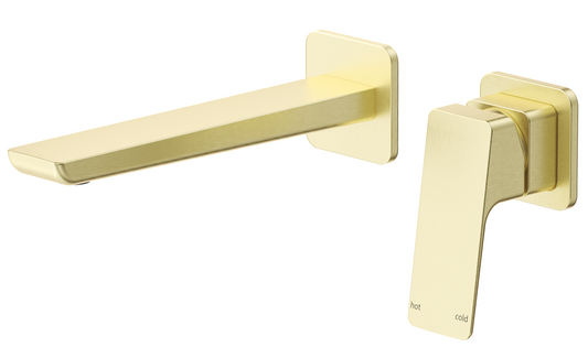 Tiago Wall-Spout Combo - 2P - TRIM KIT ONLY French Gold