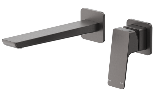 Tiago Wall-Spout Combo - 2P - TRIM KIT ONLY Gunmetal