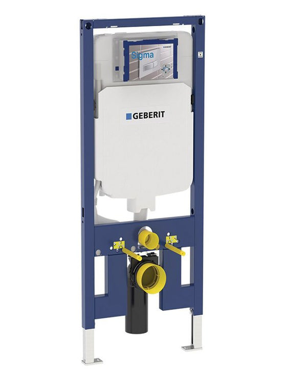 GEBERIT Duofix Sigma 8 Front Flush Mechanical In Wall Concealed Cistern 4.5/3L with Frame