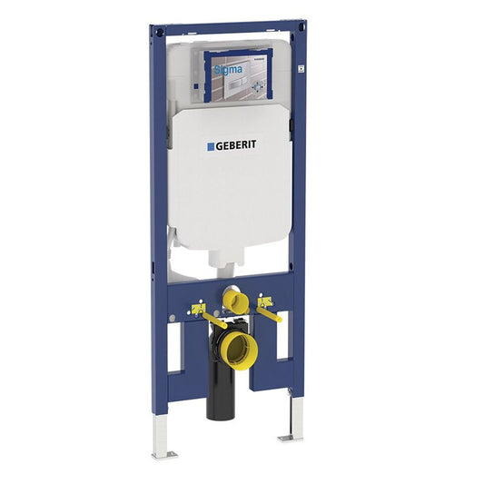 GEBERIT Duofix Sigma 8 Front Flush Mechanical In Wall Concealed Cistern 4.5/3L with Frame