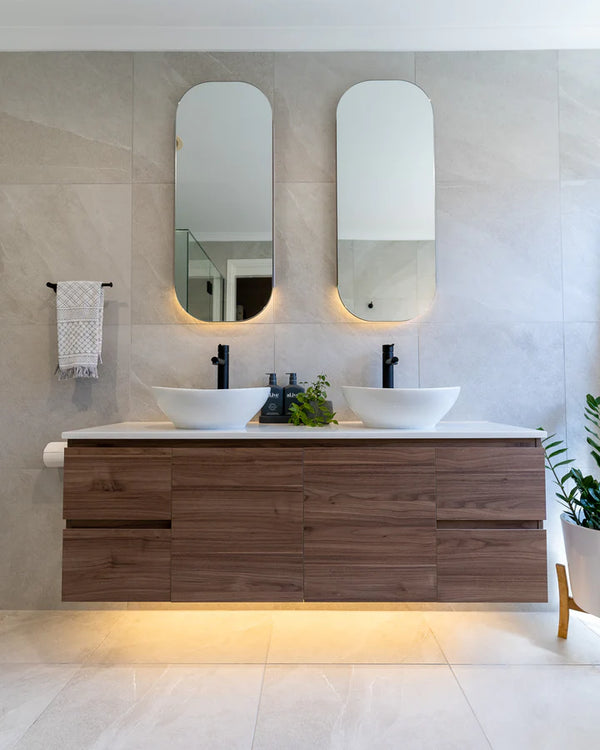 Round Tall Basin Mixer