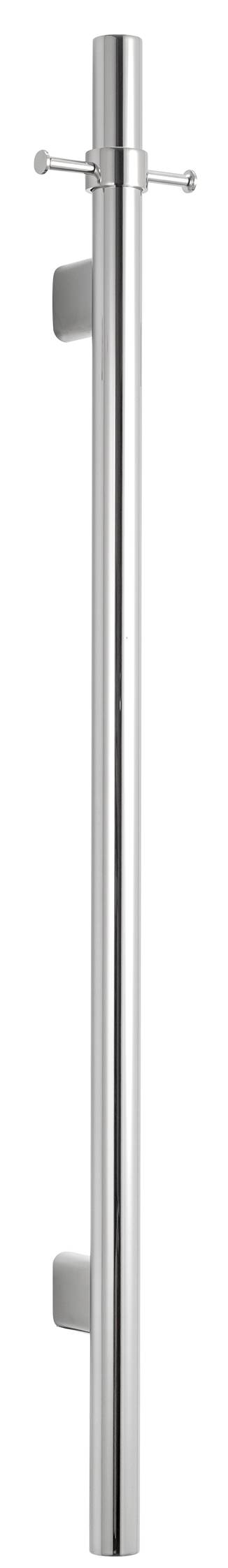 Mica Vertical Heated Towel Rail Chrome