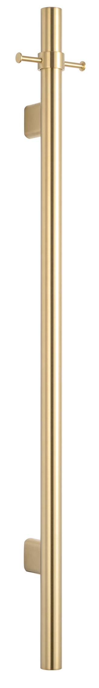 Mica Vertical Heated Towel Rail French Gold