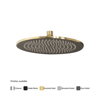 Embrace 250 OH Shower Brushed Gold