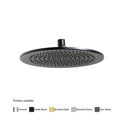 Embrace 250 OH Shower Matte Black