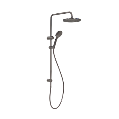 Architectura Style Shower System Gun Metal