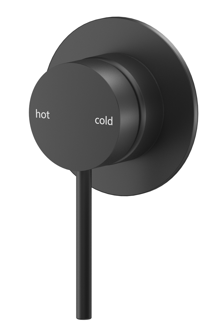 Mica Shower Mixer - TRIM KIT ONLY Black