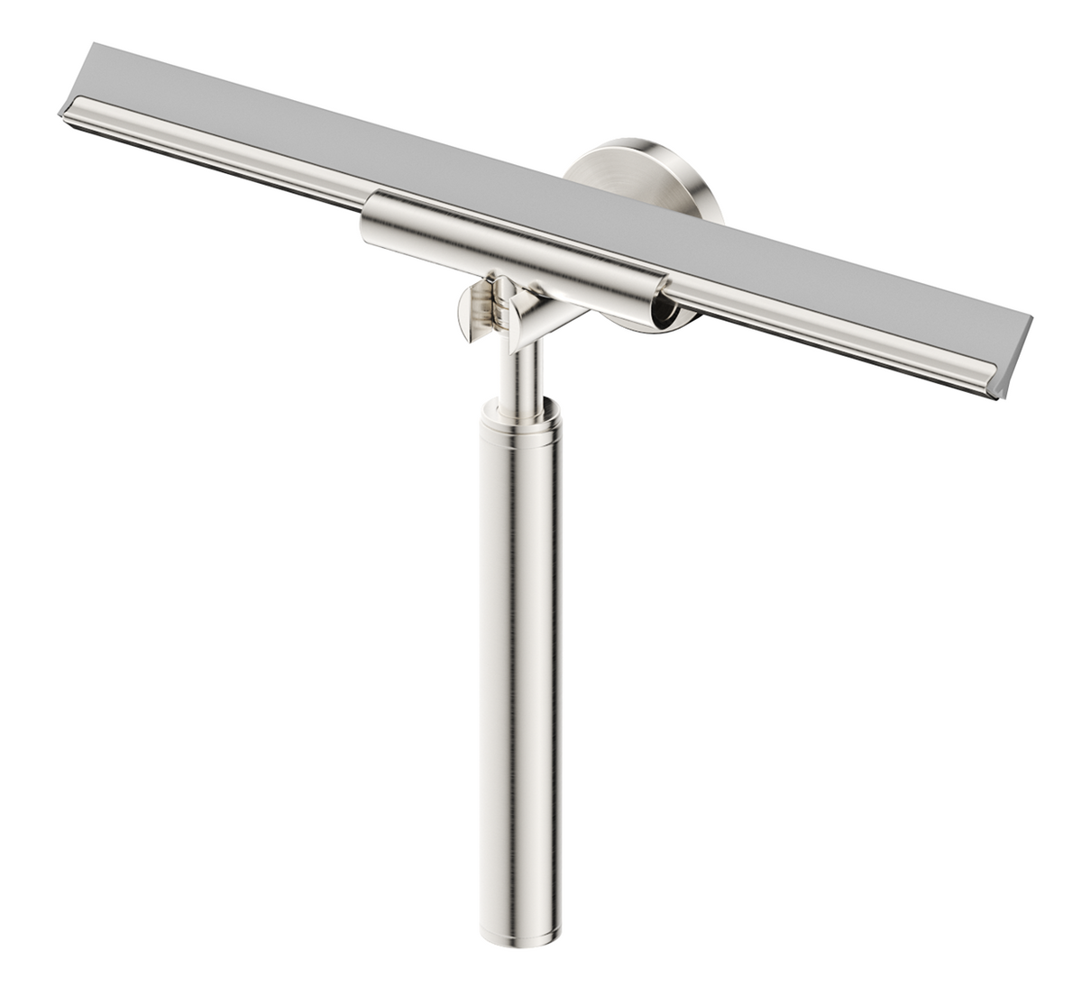 Mica Glass Squeegee Brushed Nickel