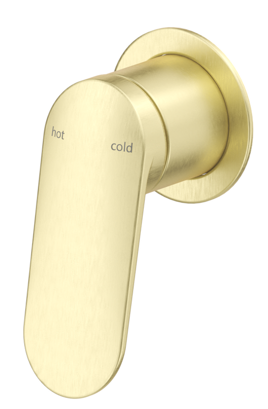 Lantra Shower Mixer - Round Plate - TRIM KIT ONLY French Gold