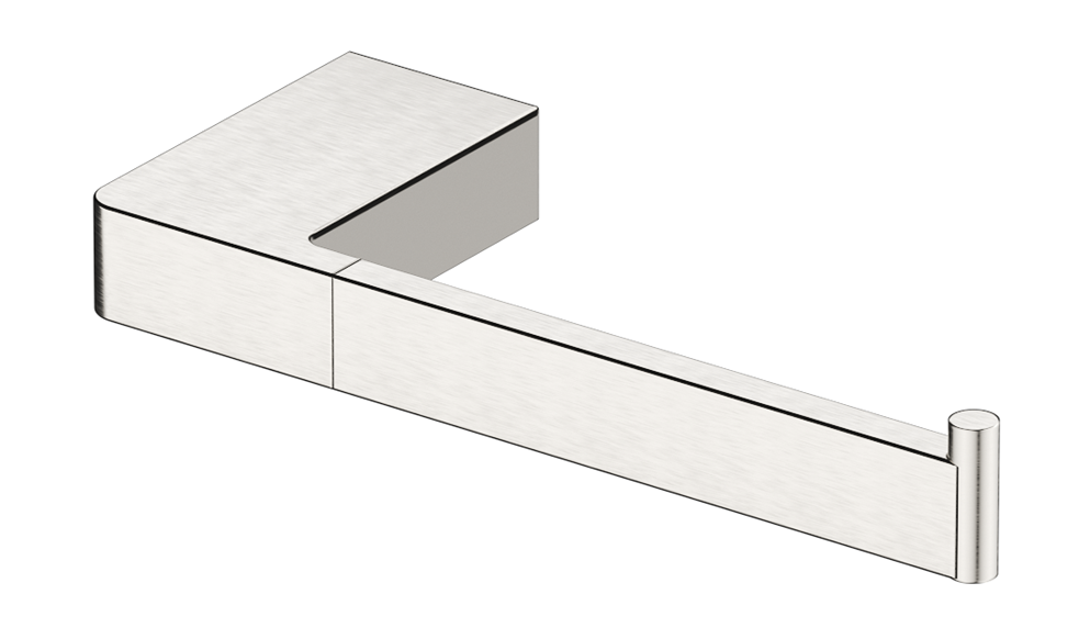 Milos Toilet Paper Holder Brushed Nickel