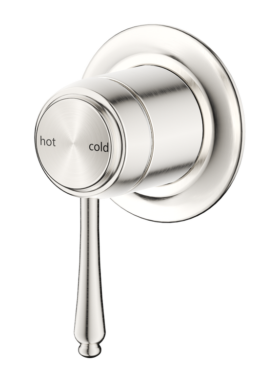 Mica Heritage Shower Mixer - TRIM KIT ONLY Brushed Nickel