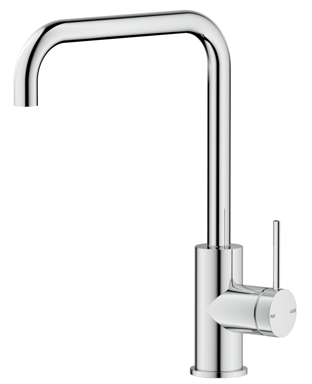 Mica Soft-Square Sink Mixer Chrome