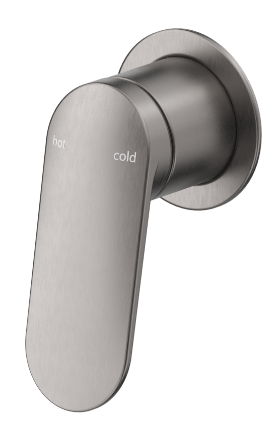 Lantra Shower Mixer - Round Plate - TRIM KIT ONLY Gunmetal