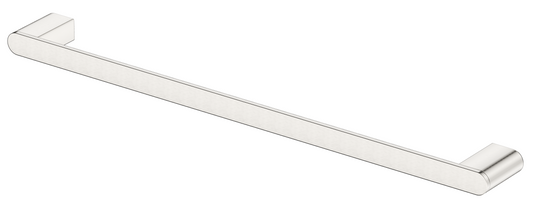 Supra Single Towel Rail Brushed Nickel
