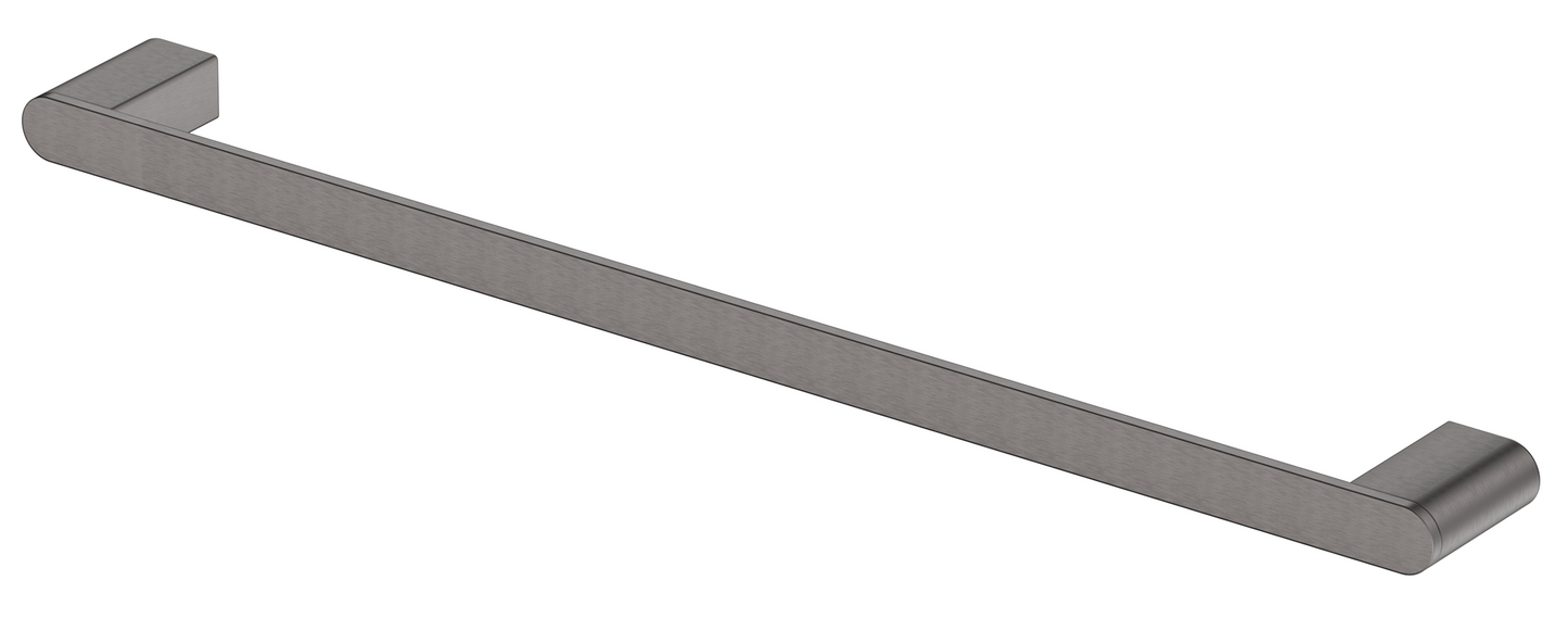 Supra Single Towel Rail Gunmetal