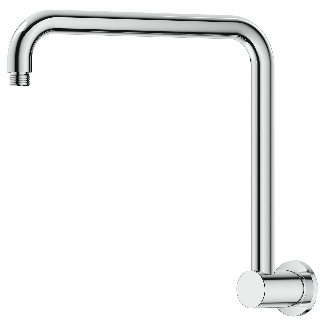 Mica Gooseneck Shower Arm Chrome