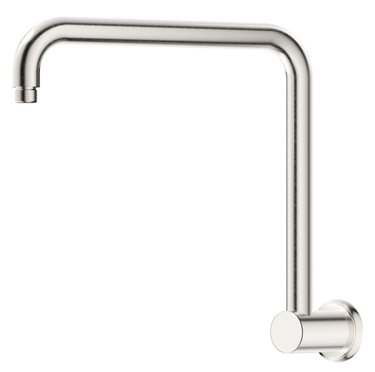 Mica Heritage Gooseneck Shower Arm Brushed Nickel