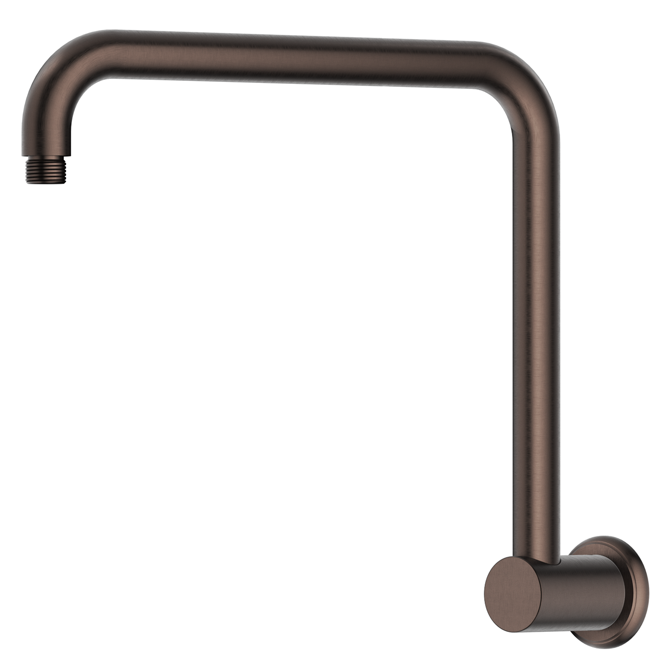 Mica Heritage Gooseneck Shower Arm Dusk Bronze